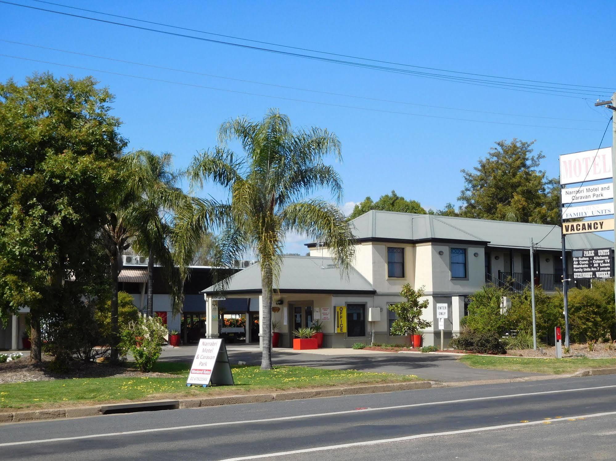Narrabri Motel And Caravan Park Exterior foto