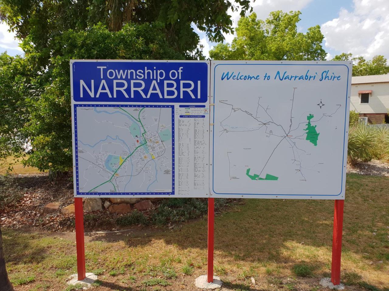 Narrabri Motel And Caravan Park Exterior foto